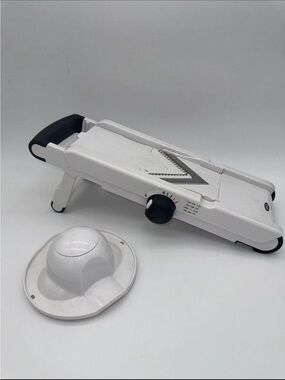 OXO Good Grips Stainless V Blade Adjustable Thickness Mandolin Food Slicer Salad